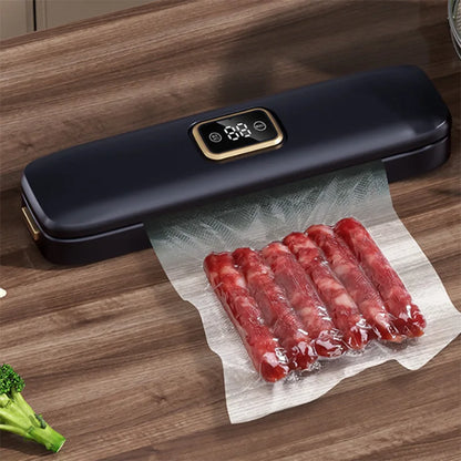 Automatic Vacuum Sealing Machine 90W for Dry & Wet Products