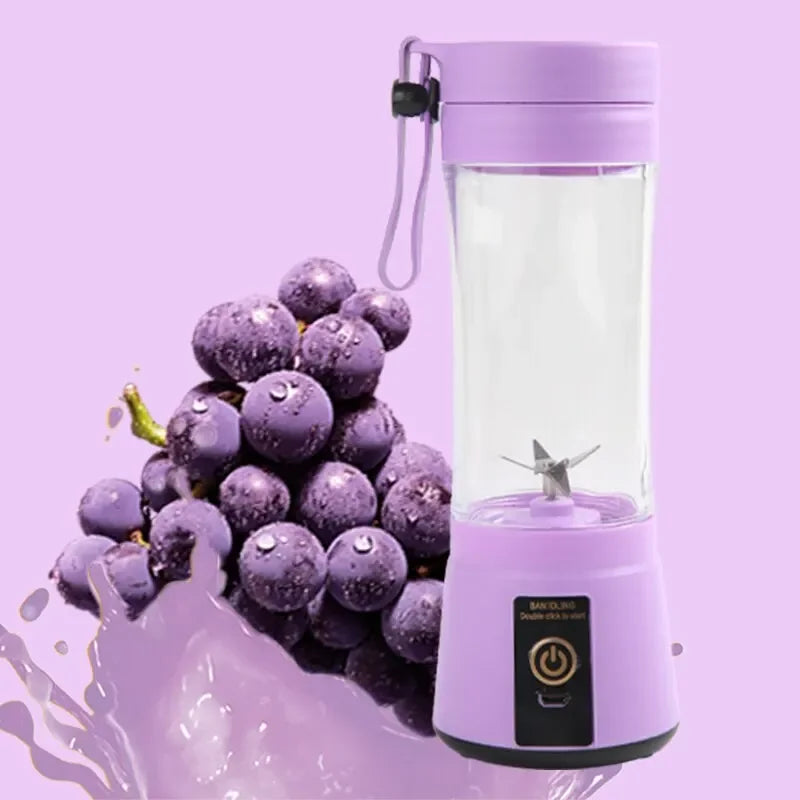 Portable USB Rechargeable Mini Electric Juicer & Blender