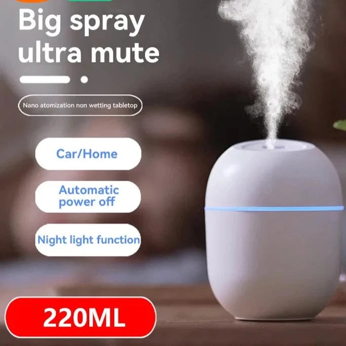 Xiaomi MIJIA USB Humidifier with LED Light and Aromatherapy