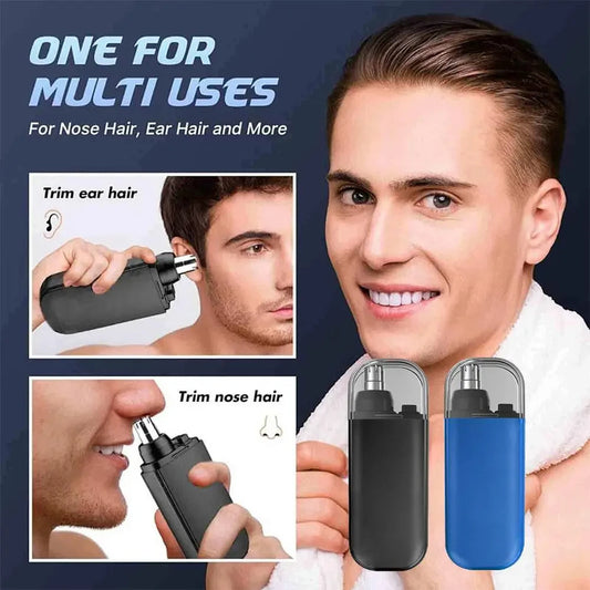 Rechargeable Portable Electric Nose Hair Trimmer for Men