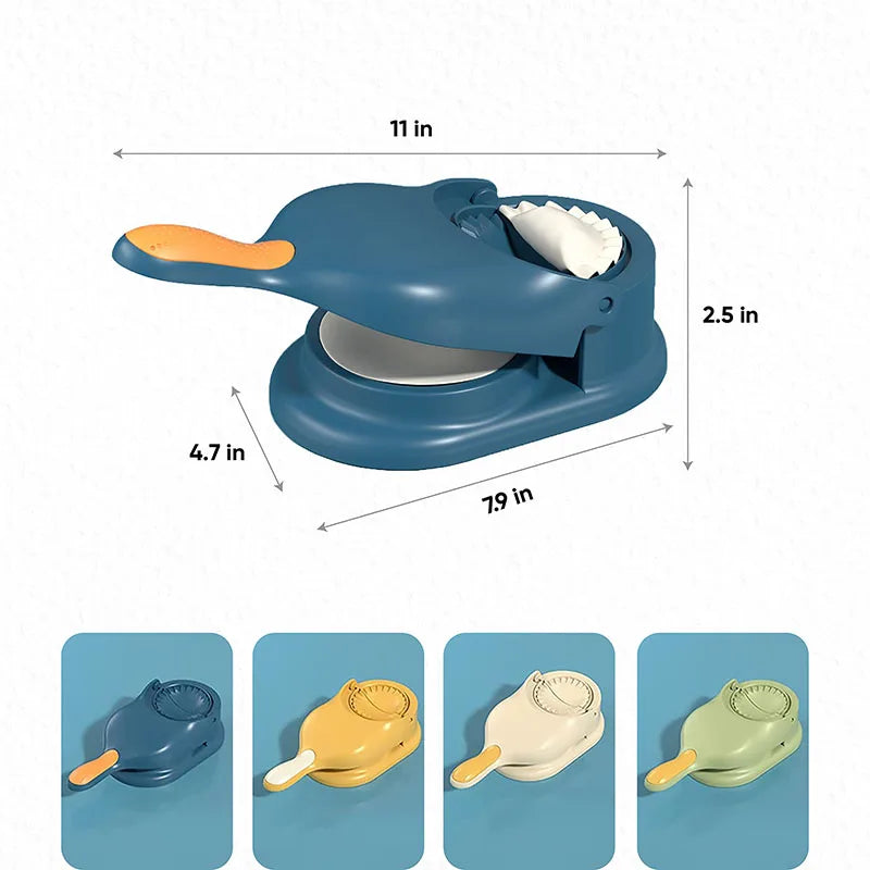 Plastic Dumpling Maker Mold - Walnut & Rice Cake Press