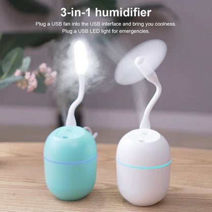 Xiaomi MIJIA USB Humidifier with LED Light and Aromatherapy