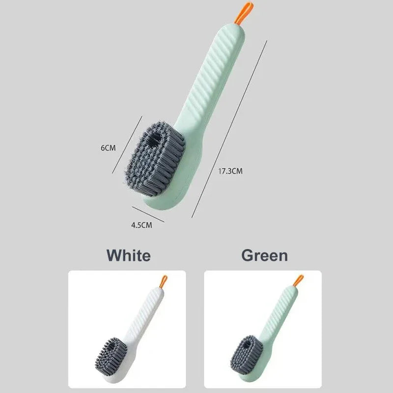 Automatic Liquid Shoes Brush - Soft Bristle Cleaning & Scrubbing