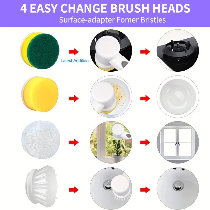 Electric Cleaning Brush - wowamzing