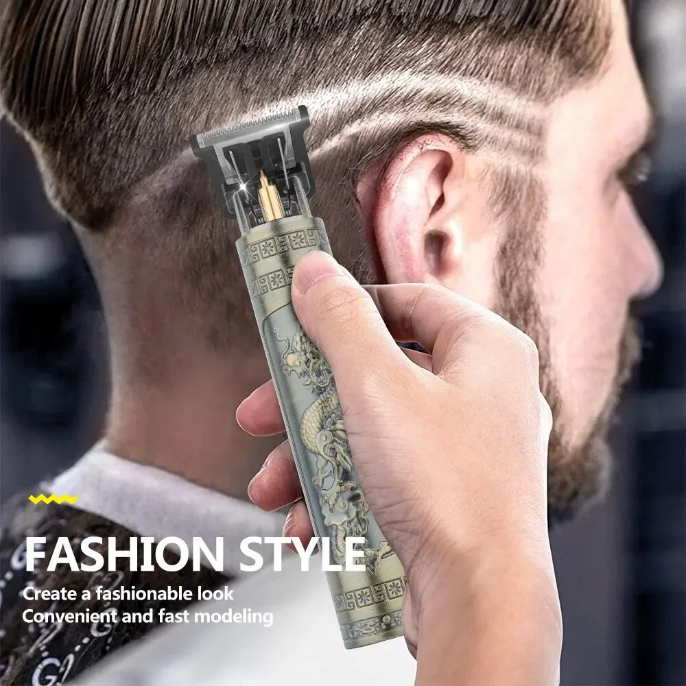 2024 Vintage Hair Clippers: Rechargeable and professional for hair and beard