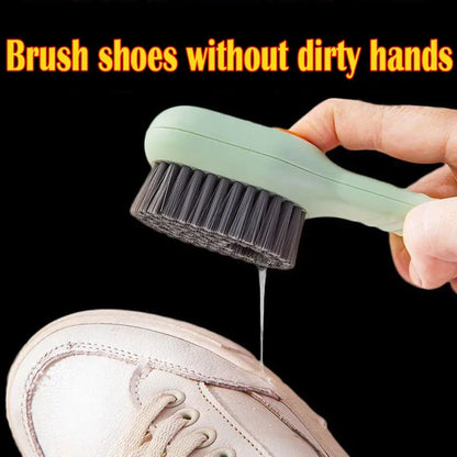 Automatic Liquid Shoes Brush - Soft Bristle Cleaning & Scrubbing