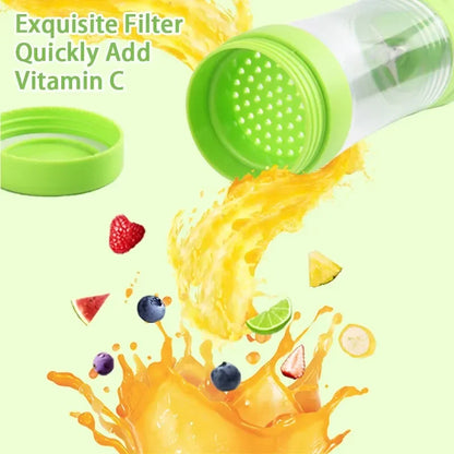 Portable USB Rechargeable Mini Electric Juicer & Blender